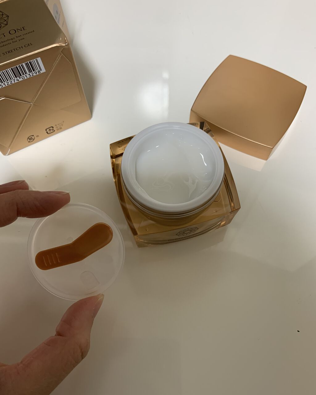 パーフェクトワン 薬用リンクルストレッチジェル/パーフェクトワン/オールインワン化粧品を使ったクチコミ（2枚目）