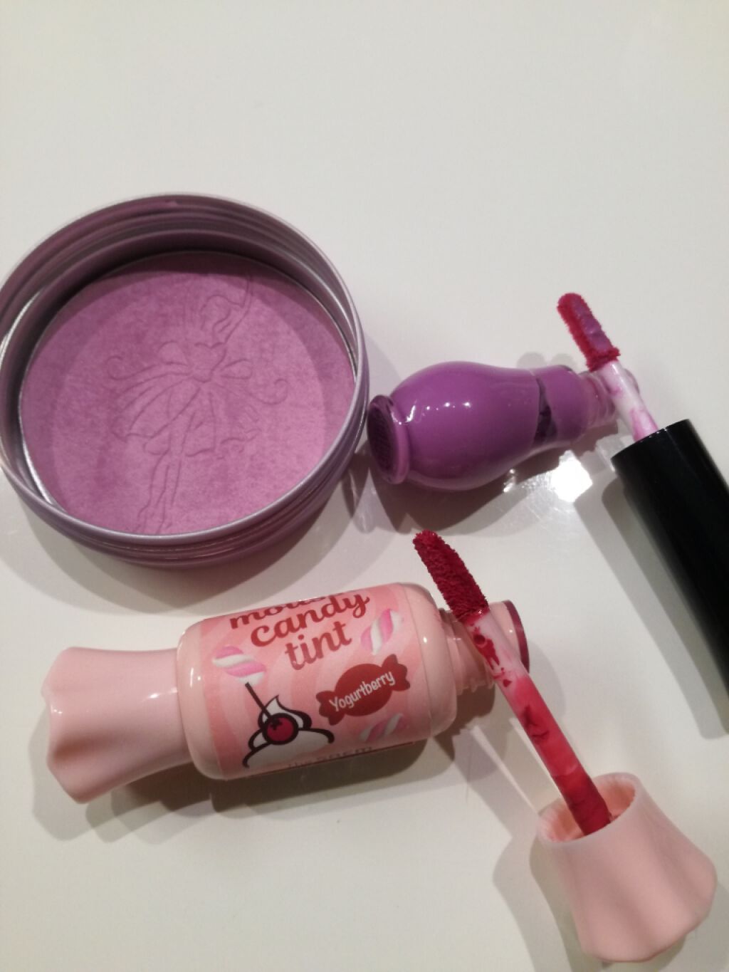 ドリーミングスワン アイ&チーク/ETUDE/パウダーチークを使ったクチコミ(2枚目)