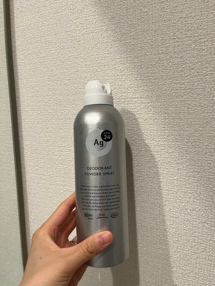 パウダースプレー (無香性)/エージーデオ24/デオドラント・制汗剤を使ったクチコミ(1枚目)