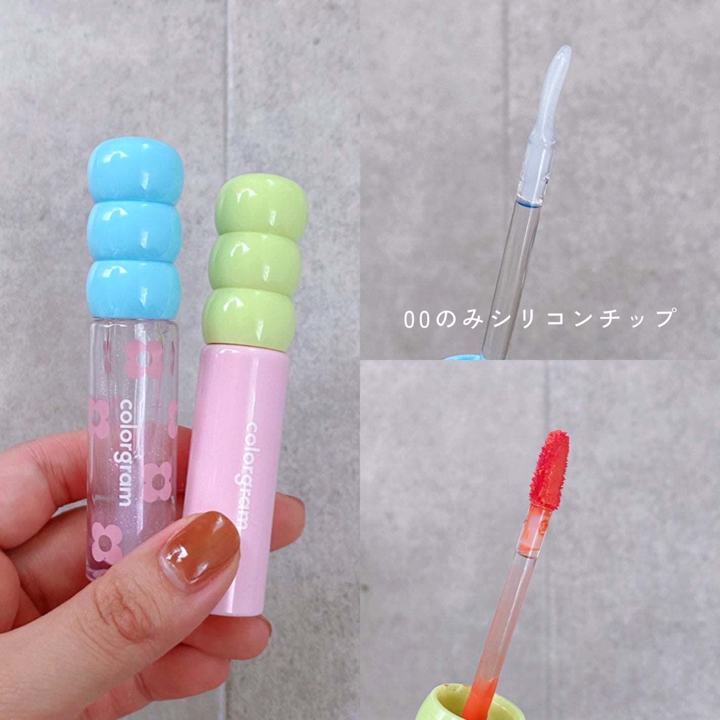タンフルグラスティント/Colorgram/リップティントを使ったクチコミ(2枚目)