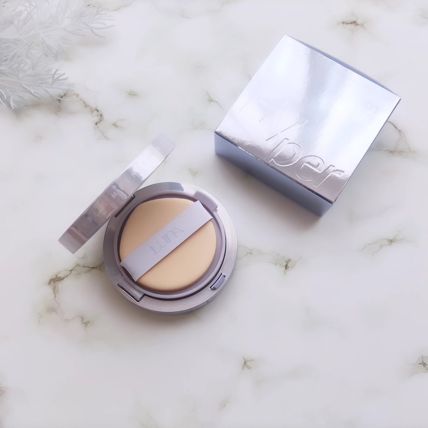 ハイパーメッシュファンデーション/LUNA/クッションファンデーションを使ったクチコミ（1枚目）