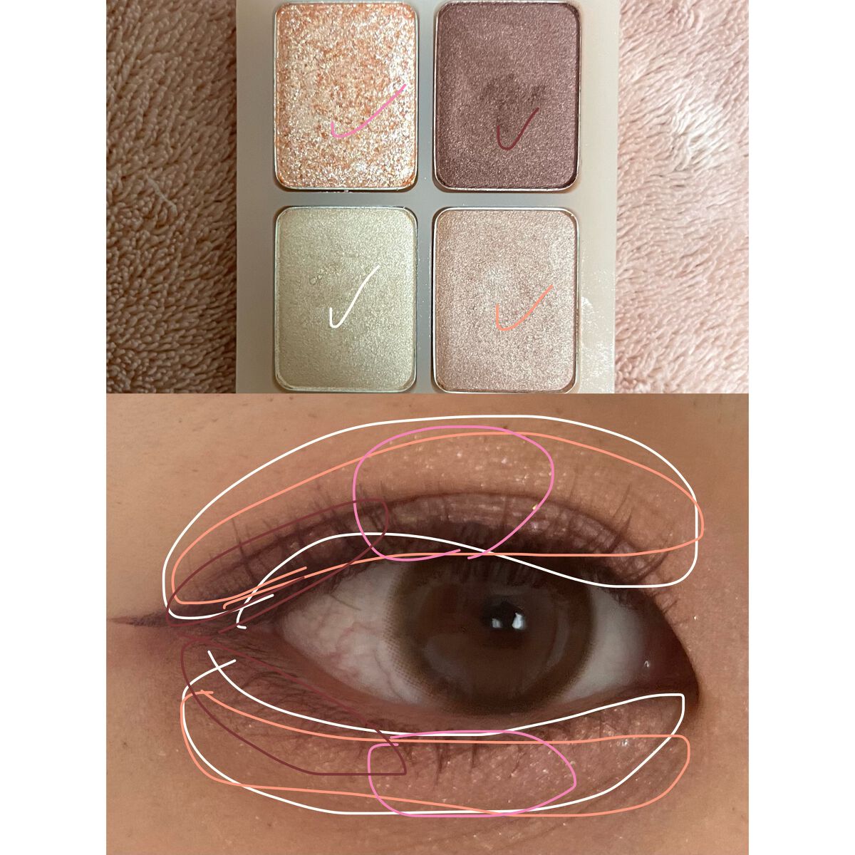  グラム アイ シャドウ/U/CHOO/アイシャドウパレットを使ったクチコミ（2枚目）