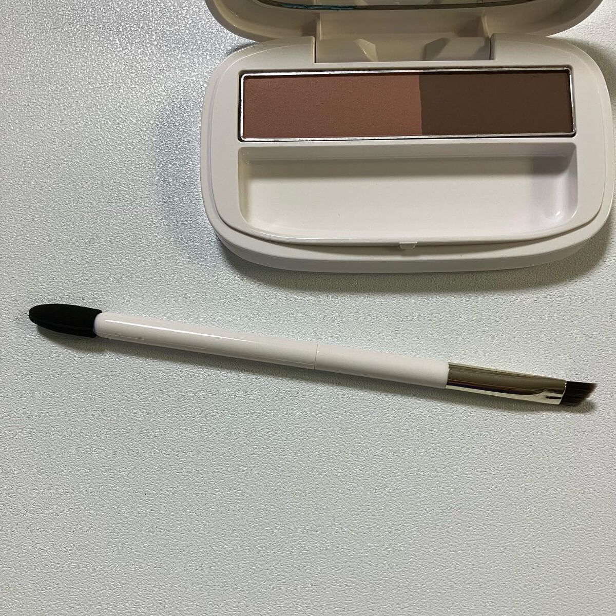 パウダーアイブロウ/media luxe/パウダーアイブロウを使ったクチコミ（3枚目）