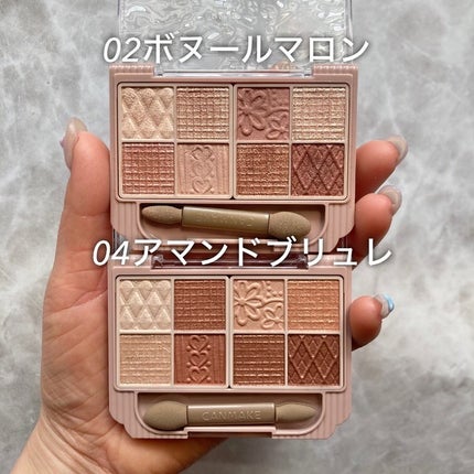 プティパレットアイズ/キャンメイク/パウダーアイシャドウを使ったクチコミ(4枚目)