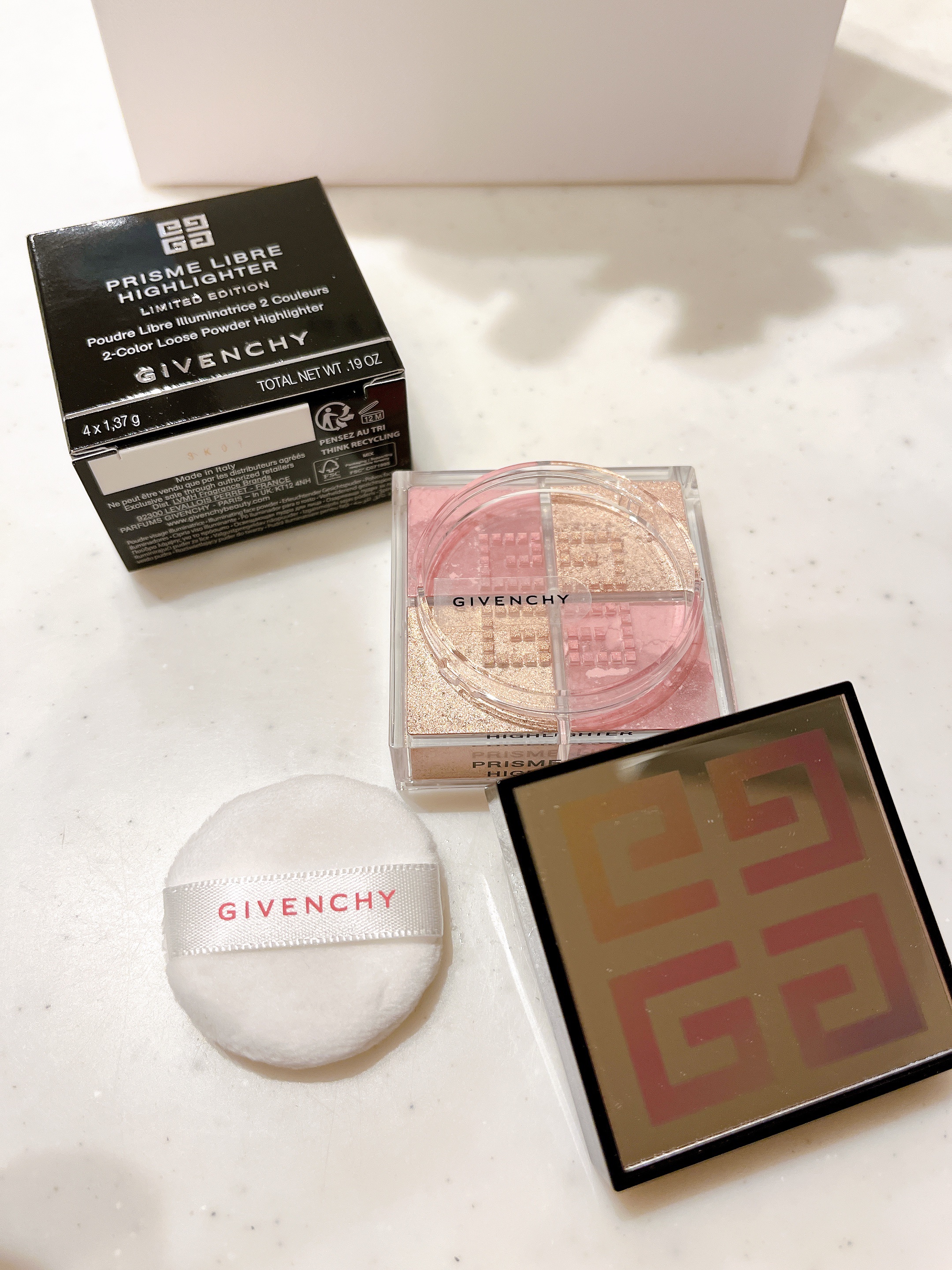 プリズム・リーブル・ハイライター/GIVENCHY/パウダーハイライトを使ったクチコミ（1枚目）