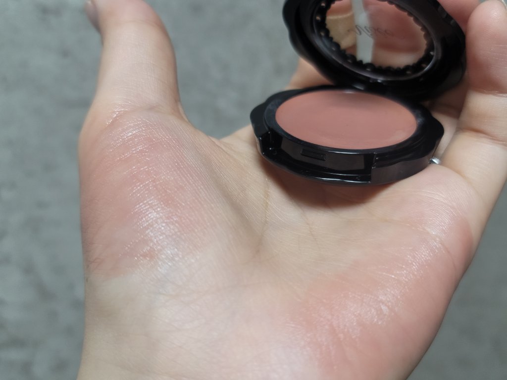 リシェ リップ＆チーククリーム Ｎ BR-9 ココアブラウン/Visée/ジェル・クリームチークを使ったクチコミ（3枚目）