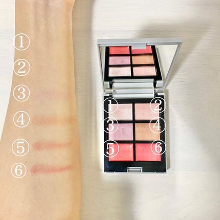 MY MIXED PALETTE 6色カスタムパレット/MN/マルチパレットを使ったクチコミ(3枚目)