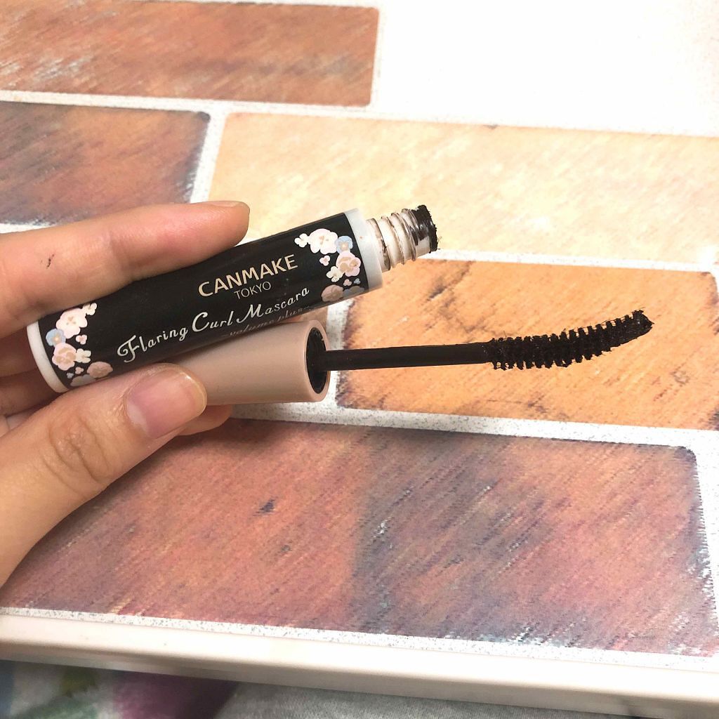 フレアリングカールマスカラ ボリュームプラス/キャンメイク/マスカラを使ったクチコミ(1枚目)