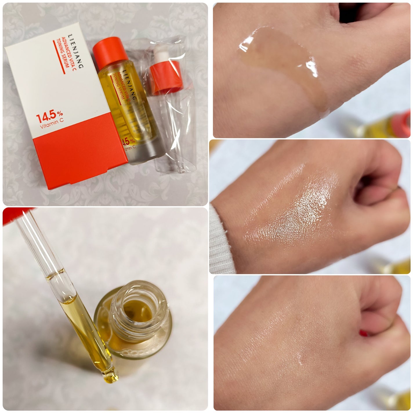 アドバンスド ビタC トーニング セラム14.5/リエンジャン/美容液を使ったクチコミ(2枚目)