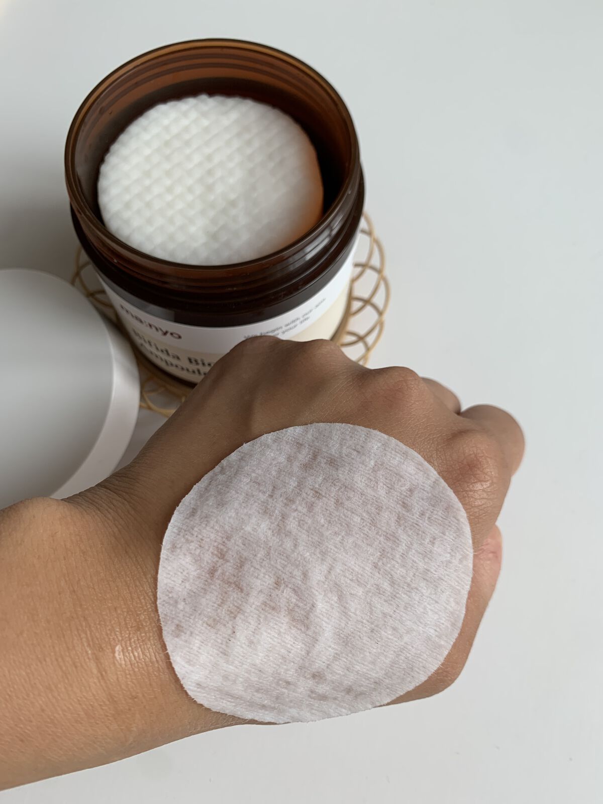 ビフィダバイオームセラムパッド/manyo/トナーパッドを使ったクチコミ（3枚目）