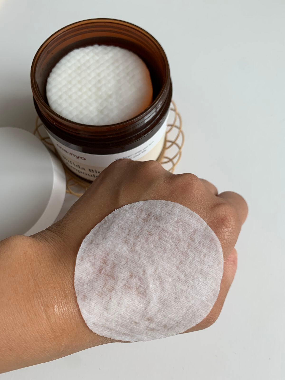 ビフィダバイオームセラムパッド/manyo/トナーパッドを使ったクチコミ(3枚目)