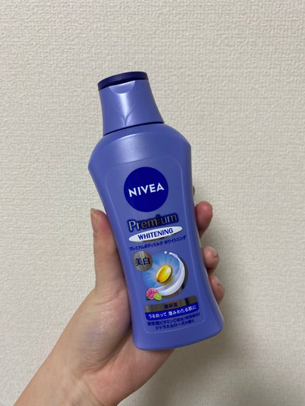 プレミアムボディミルク ホワイトニング【医薬部外品】 /ニベア/ボディミルクを使ったクチコミ(1枚目)