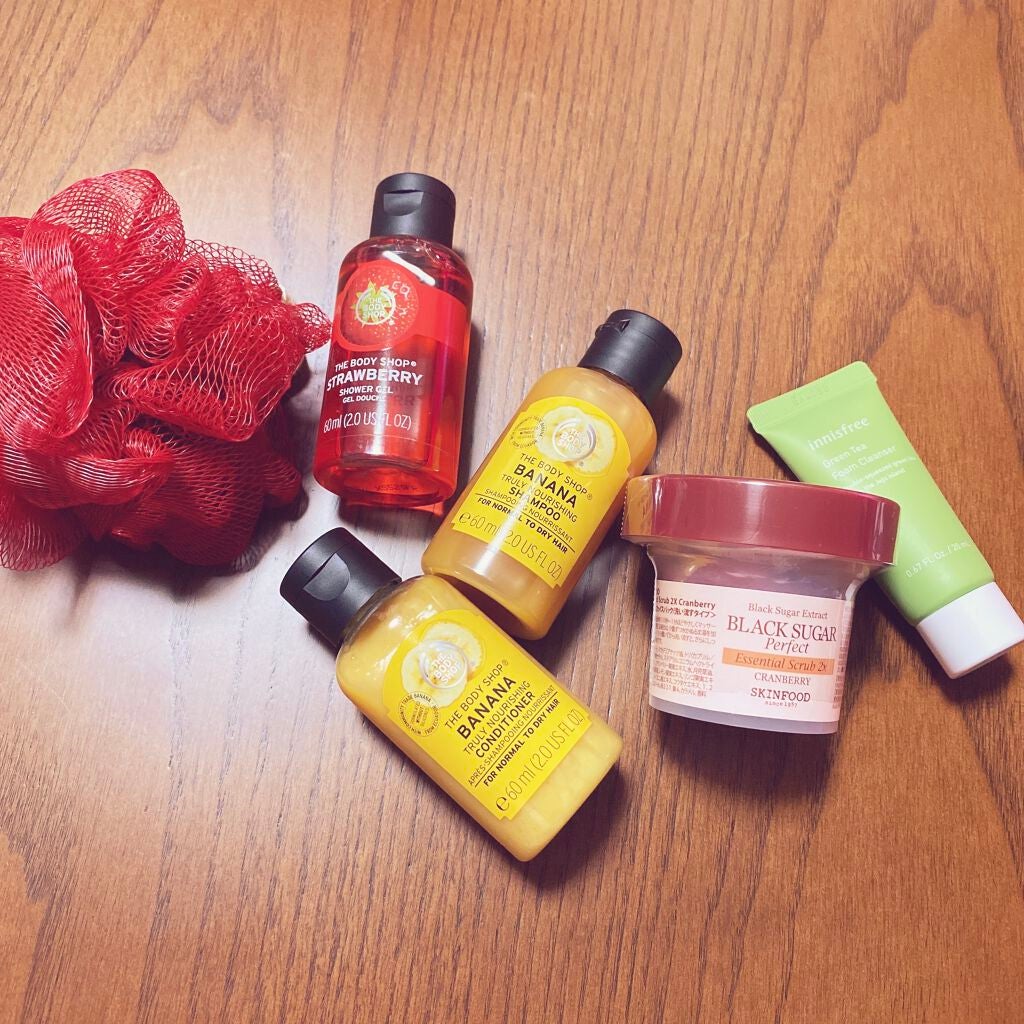 シャワージェル ストロベリー/THE BODY SHOP/ボディソープを使ったクチコミ(2枚目)