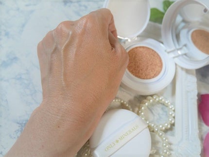 ミネラルトーンアップクッションBB /ONLY MINERALS/クッションファンデーションを使ったクチコミ(4枚目)