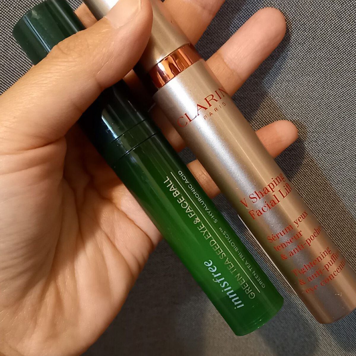 グラン アイ セラム V/CLARINS/アイケア・アイクリームを使ったクチコミ(1枚目)