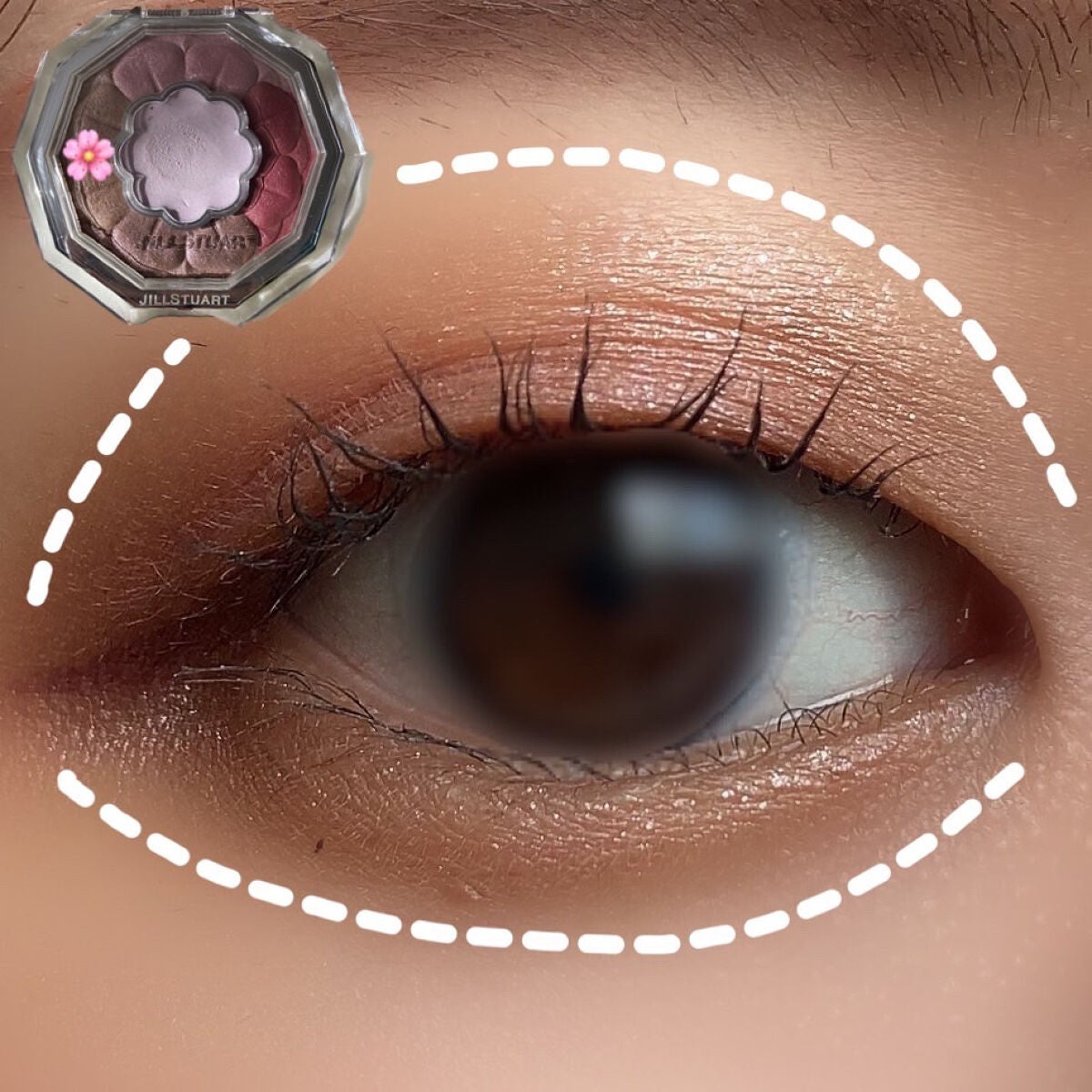 ジルスチュアート ブルームクチュール アイズ/JILL STUART/アイシャドウパレットを使ったクチコミ(4枚目)