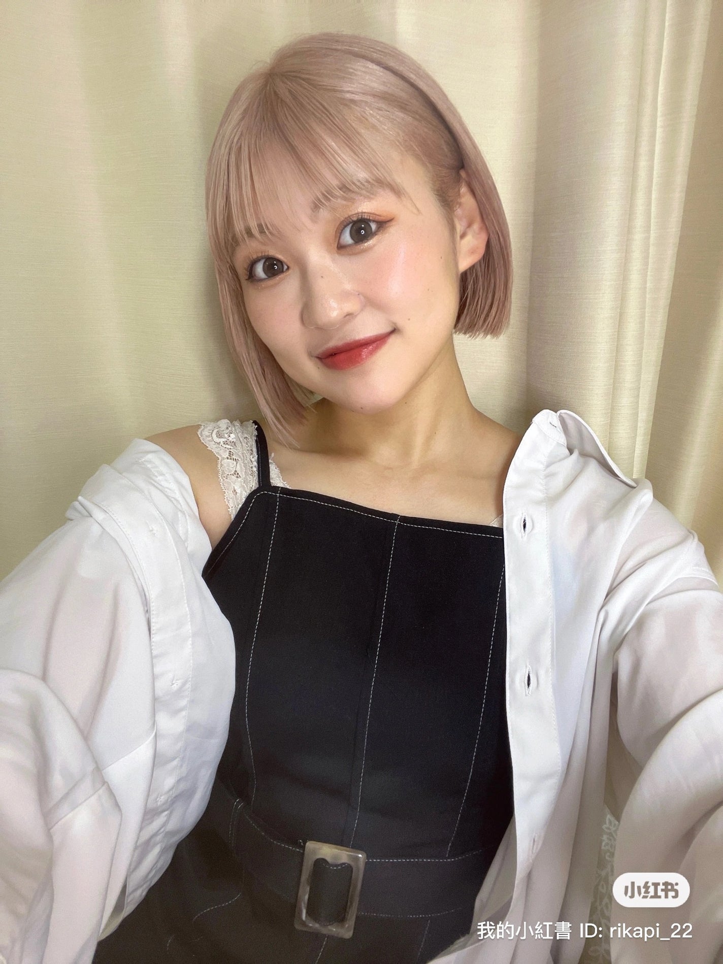 りかぴ on LIPS 「このハイトーンを保つには1ヶ月~1.5月での根元ブリーチリタ..」(2枚目)