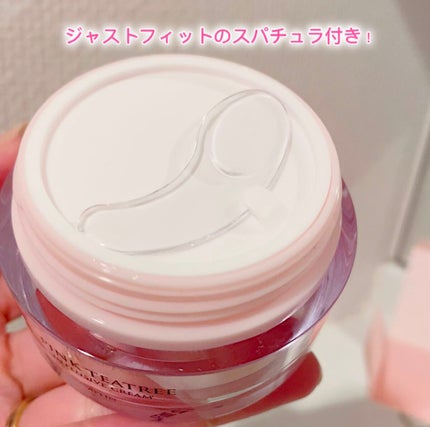 ピンクティーツリークリーム/APLIN/フェイスクリームを使ったクチコミ(2枚目)