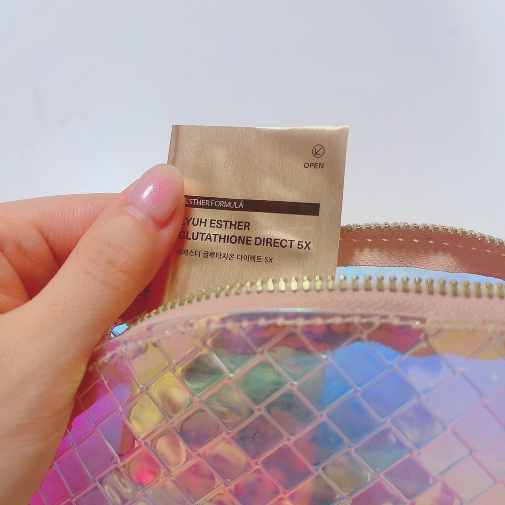 ヨエスターグルタチオンダイレクト５X/ESTHER FORMULA/美容サプリメントを使ったクチコミ（3枚目）