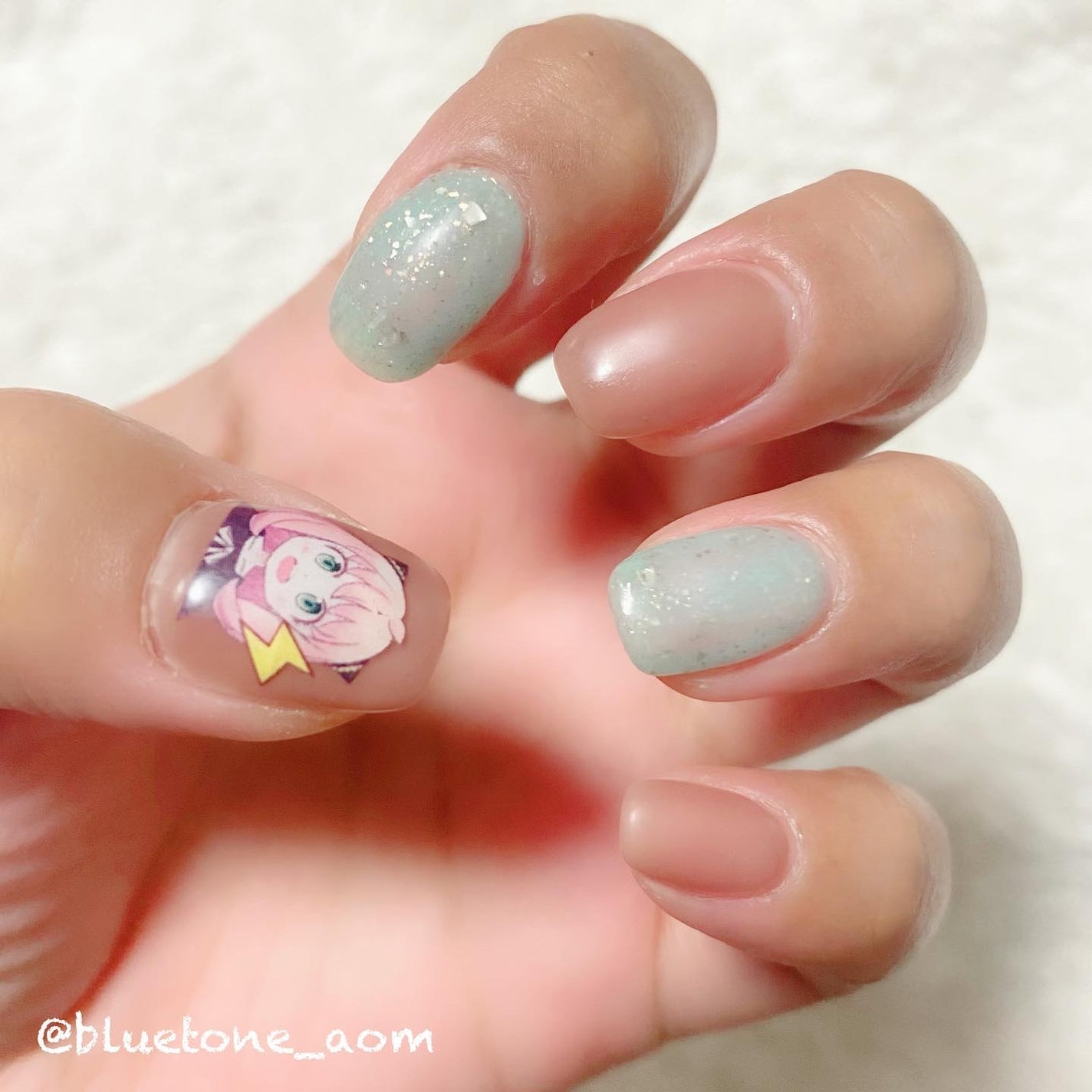 ジェルネイル(ライト対応)/セリア/ジェルネイルを使ったクチコミ(4枚目)