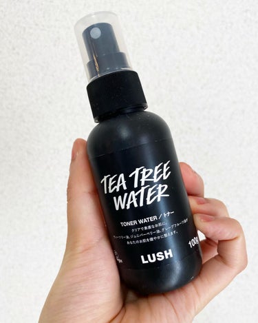 もう世の中でずいぶんと浸透しているアイテムの紹介になってしまいますが、LUSHのティーツリーウォーターです🍃


実は、頂き物以外でLUSHの商品を自分で購入するのは初めてだったんです！
LUSHの