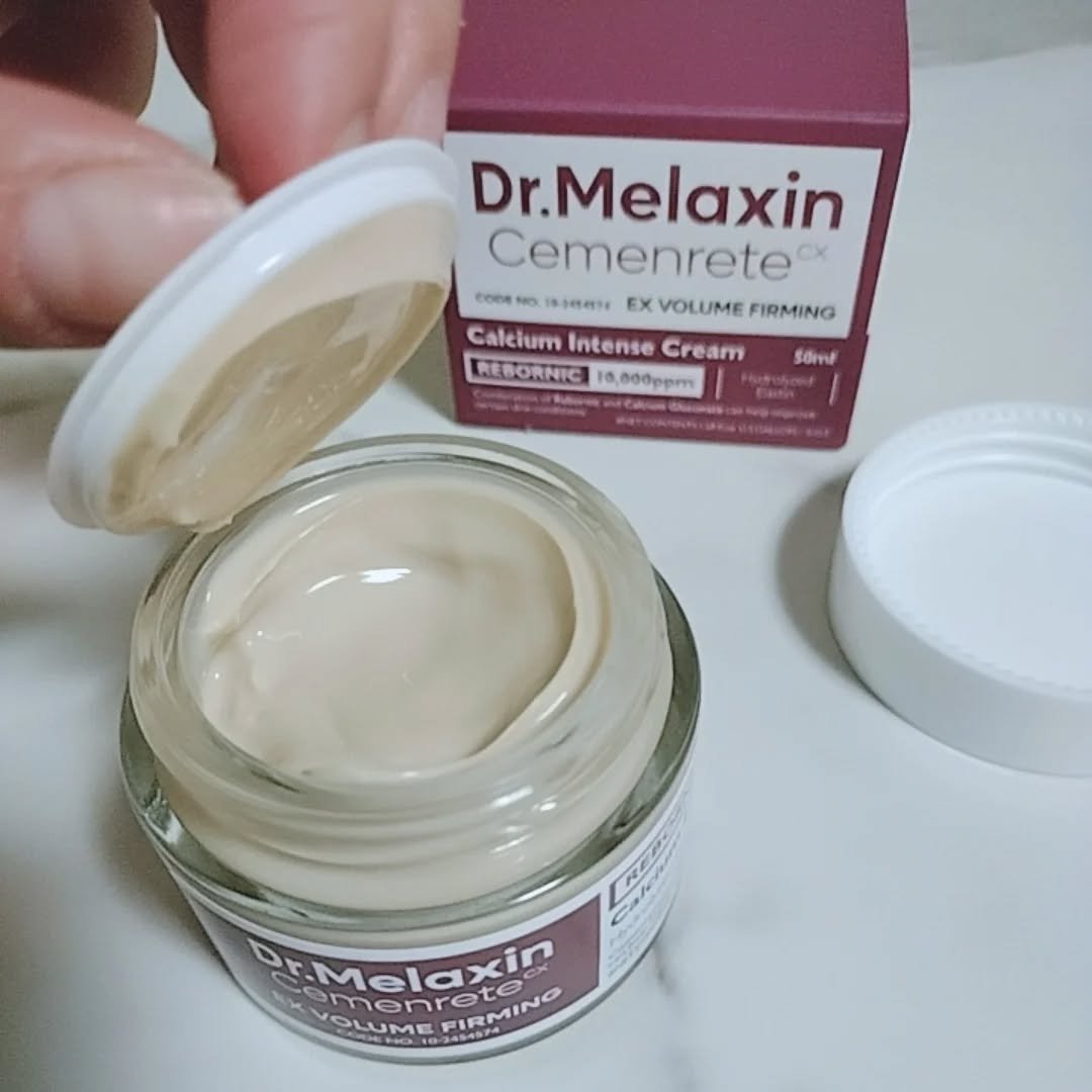 Cemenrete Calcium Intense Cream/Dr.Melaxin/フェイスクリームを使ったクチコミ（3枚目）