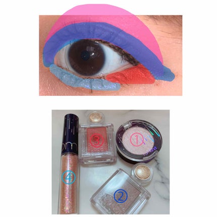 シャドーカスタマイズ/MAJOLICA MAJORCA/単色アイシャドウを使ったクチコミ(4枚目)