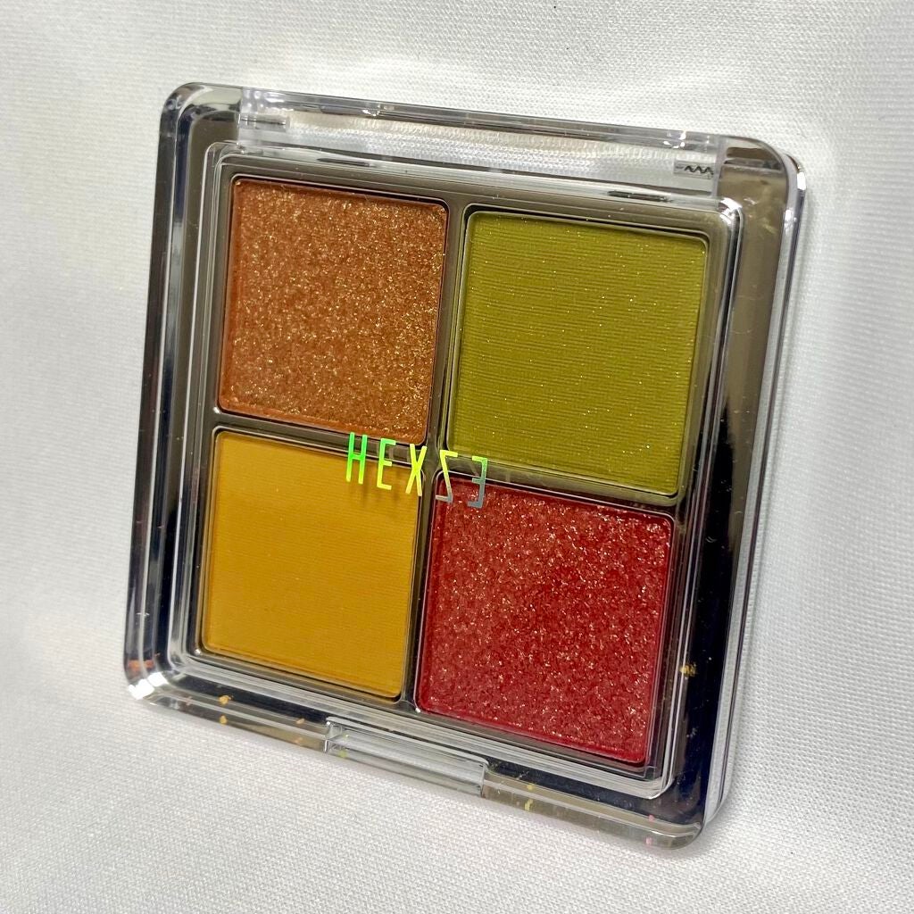 アイランドアドベンチャー4アイシャドウ/HEXZE(ヘックスゼ)/アイシャドウパレットを使ったクチコミ(3枚目)