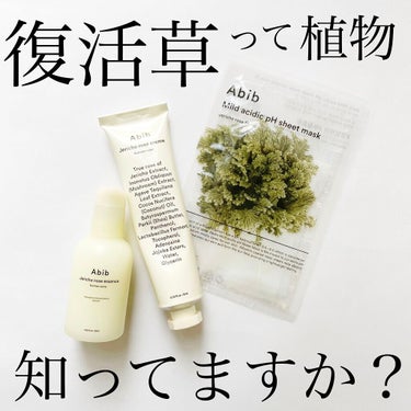 復活草クリーム ニュートリションチューブ/Abib /フェイスクリームを使ったクチコミ（1枚目）