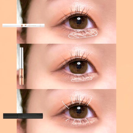 アイムスティックシャドウシマー/i’m meme/スティックアイシャドウを使ったクチコミ(4枚目)