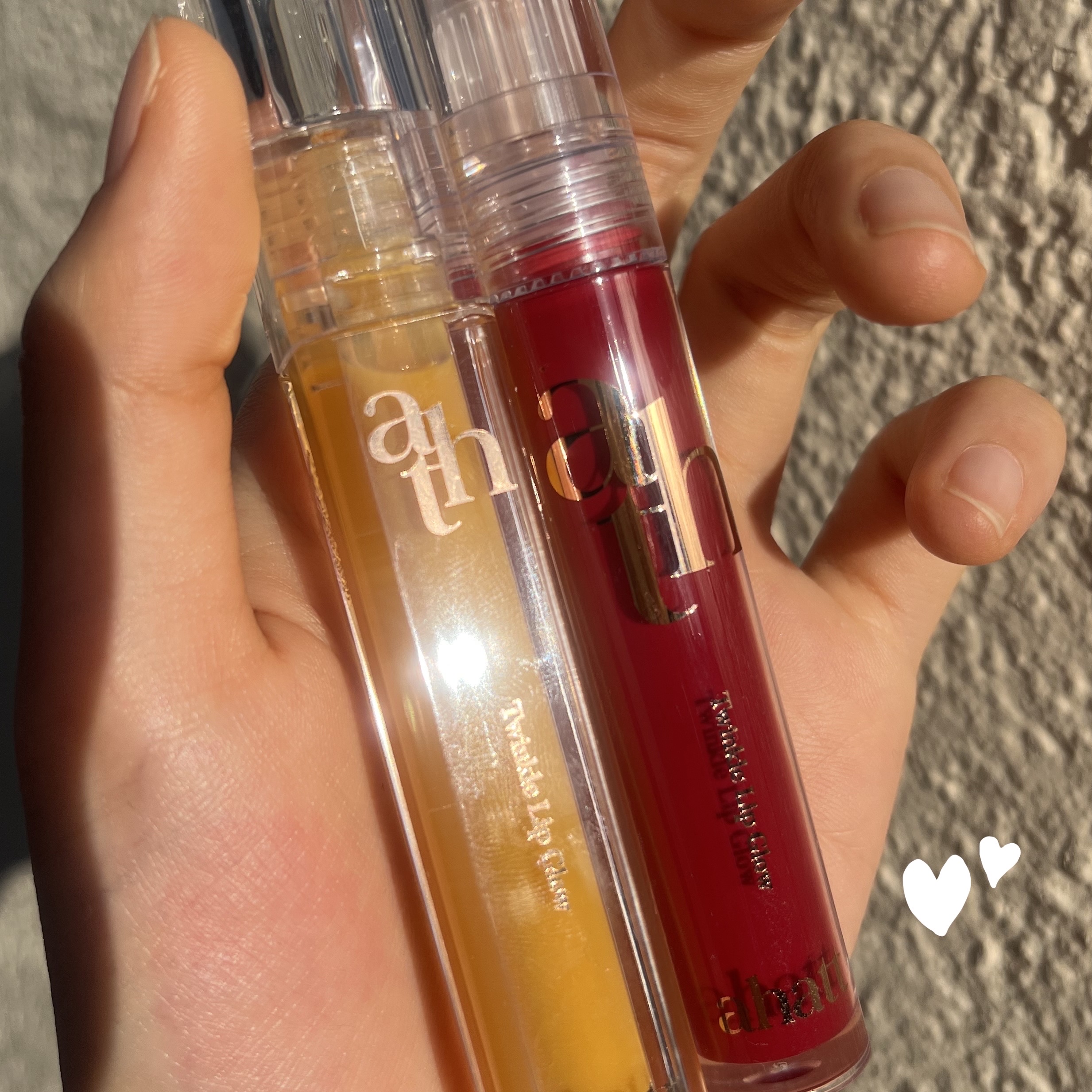 トゥインクルリップグロウ 04.SSS/ahatt/リップグロスを使ったクチコミ（2枚目）