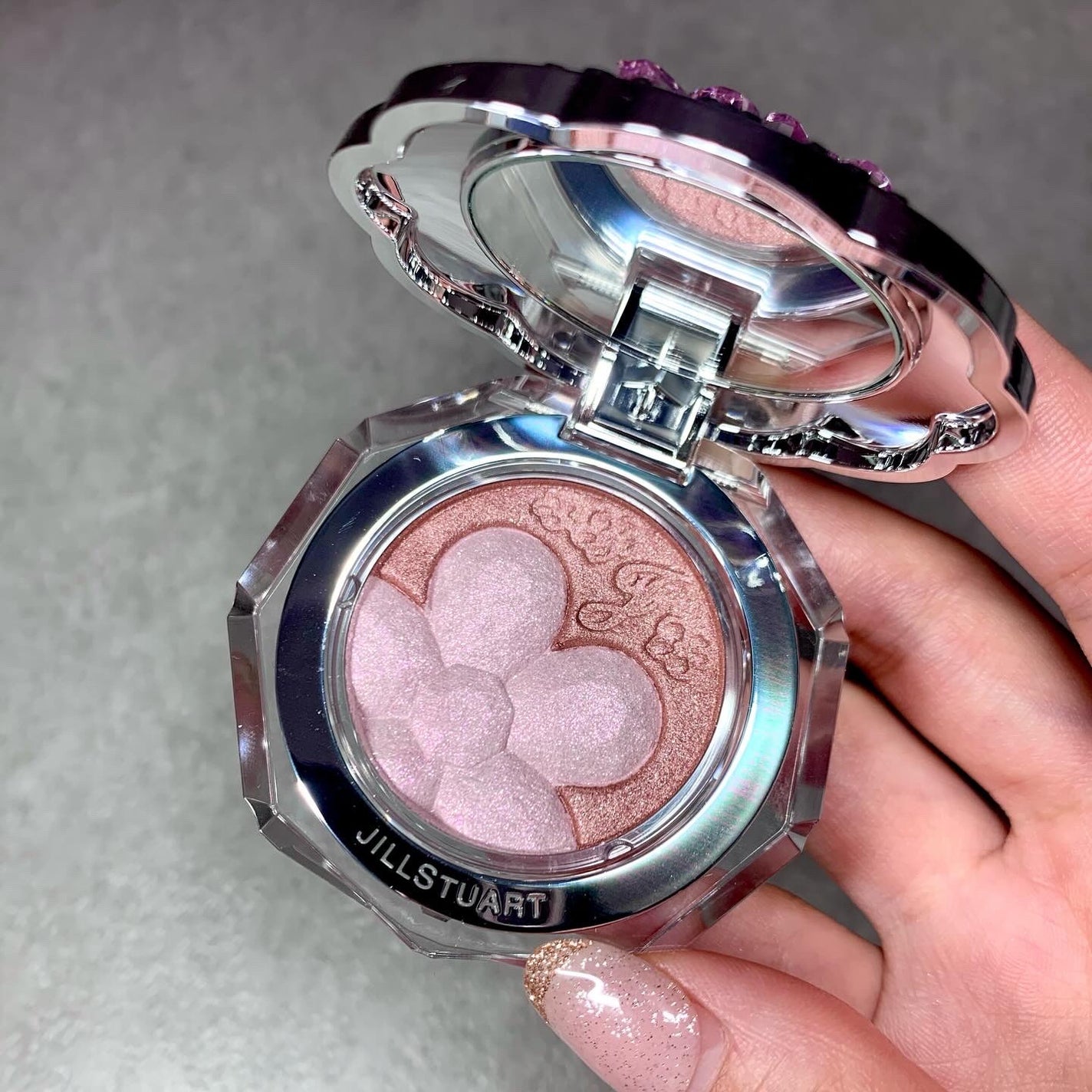 ジルスチュアート クリスタルブルーム ペタルクチュールアイズ デュオ/JILL STUART/アイシャドウパレットを使ったクチコミ(7枚目)