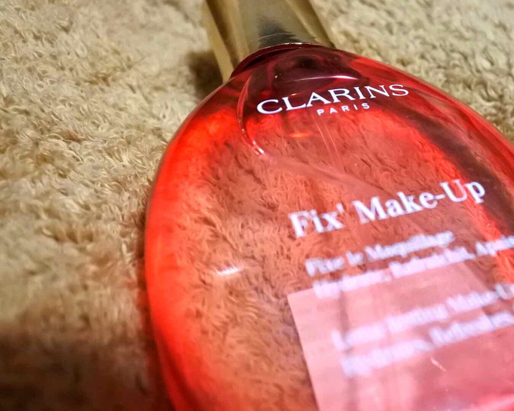 フィックス メイクアップ/CLARINS/ミスト状化粧水を使ったクチコミ（1枚目）