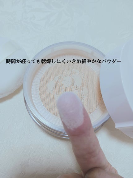 フェイスパウダー/media luxe/ルースパウダーを使ったクチコミ(4枚目)