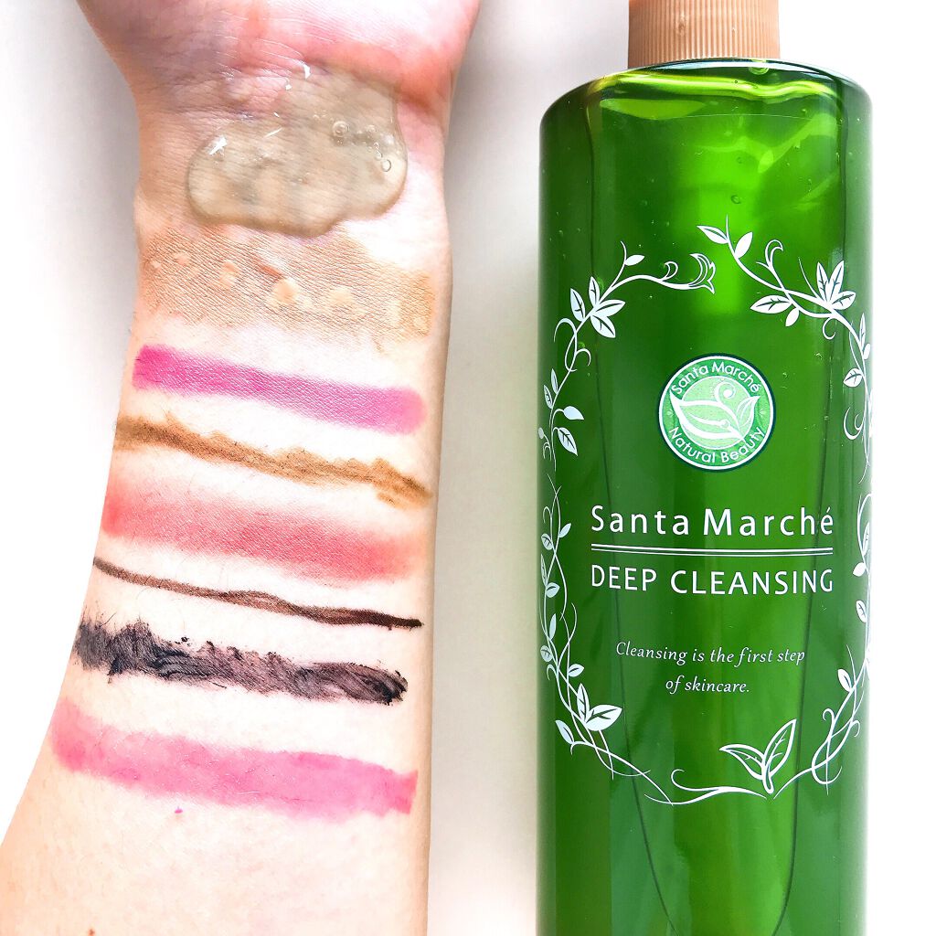 薬用ディープクレンジング/サンタマルシェ/クレンジングジェルを使ったクチコミ（2枚目）