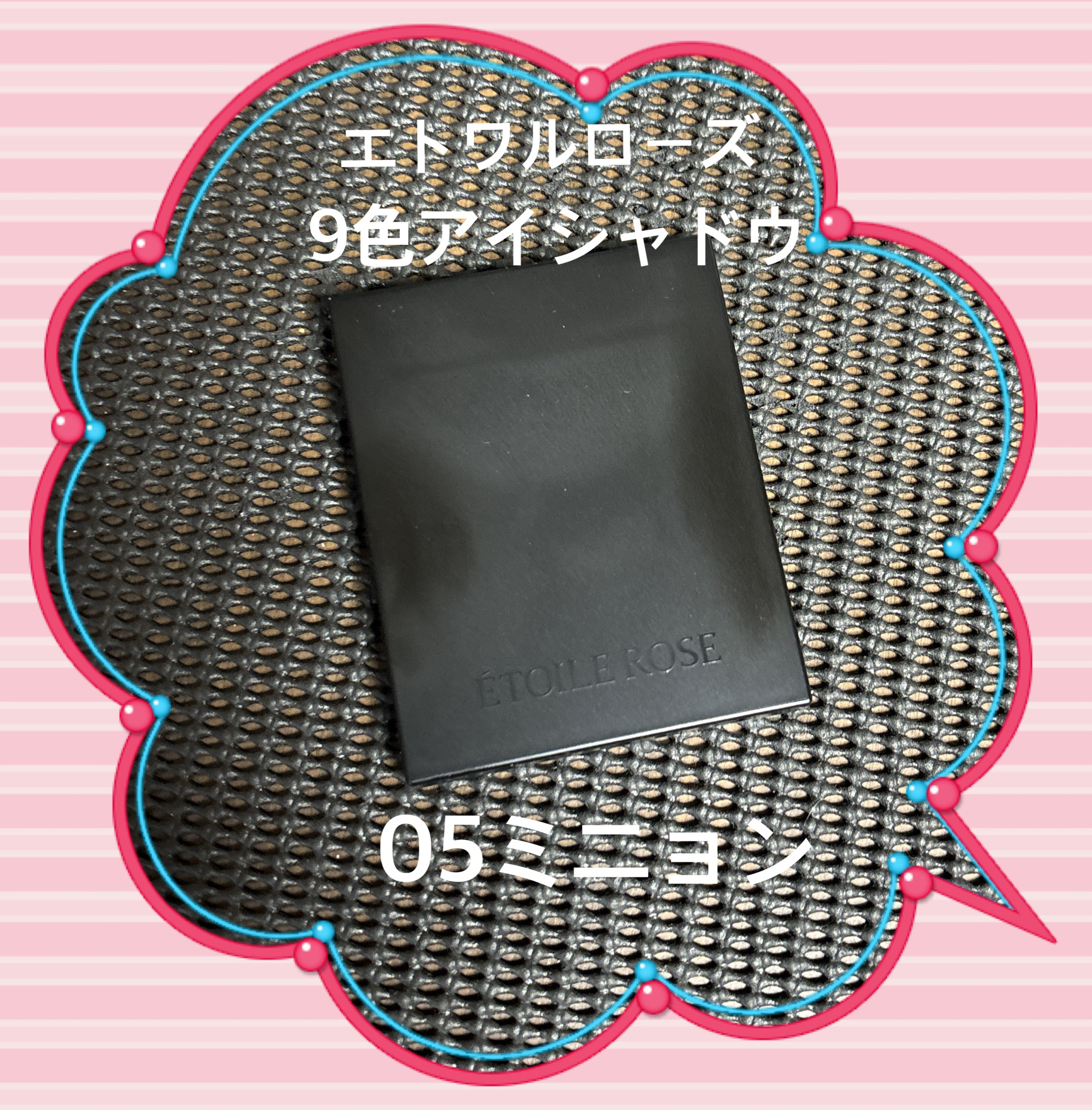 エトワルローズ 9色アイシャドウ 05 ミニョン/Étoile Rose/アイシャドウパレットを使ったクチコミ（1枚目）