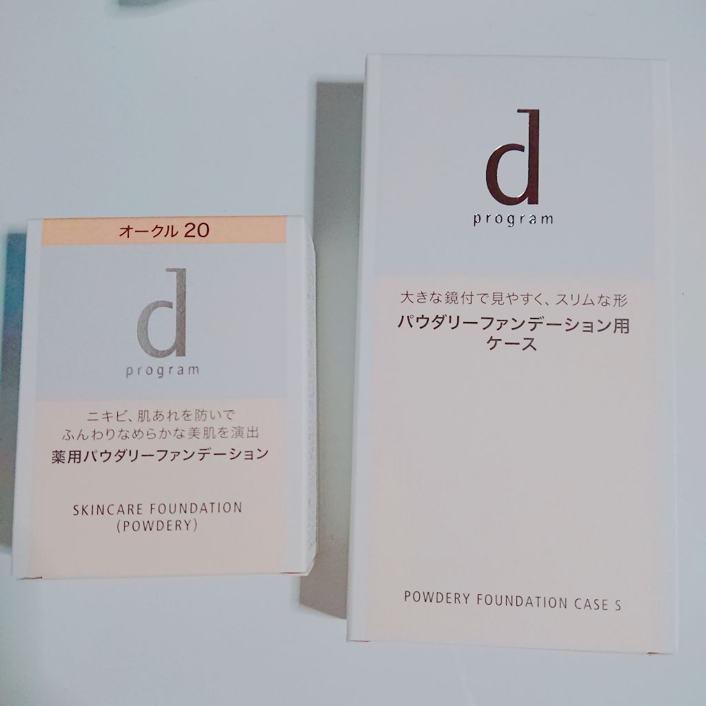 薬用 スキンケアファンデーション(リキッド)/d プログラム/リキッドファンデーションを使ったクチコミ(1枚目)