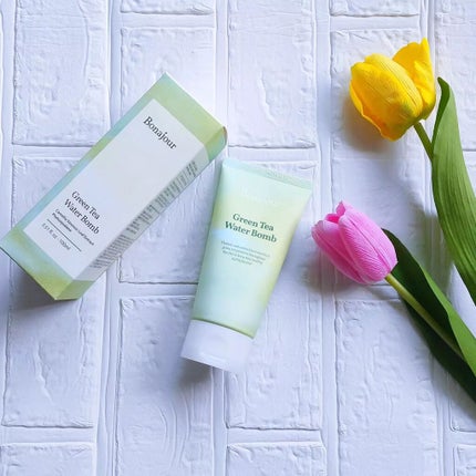 グリーンティーウォーターボム/Bonajour/フェイスクリームを使ったクチコミ(2枚目)