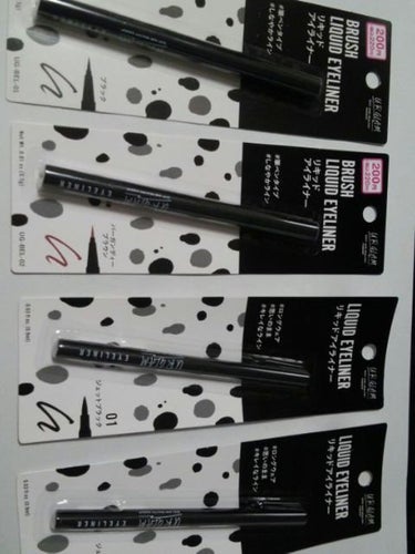 UR GLAM　LIQUID EYELINER/U R GLAM/リキッドアイライナーを使ったクチコミ（2枚目）