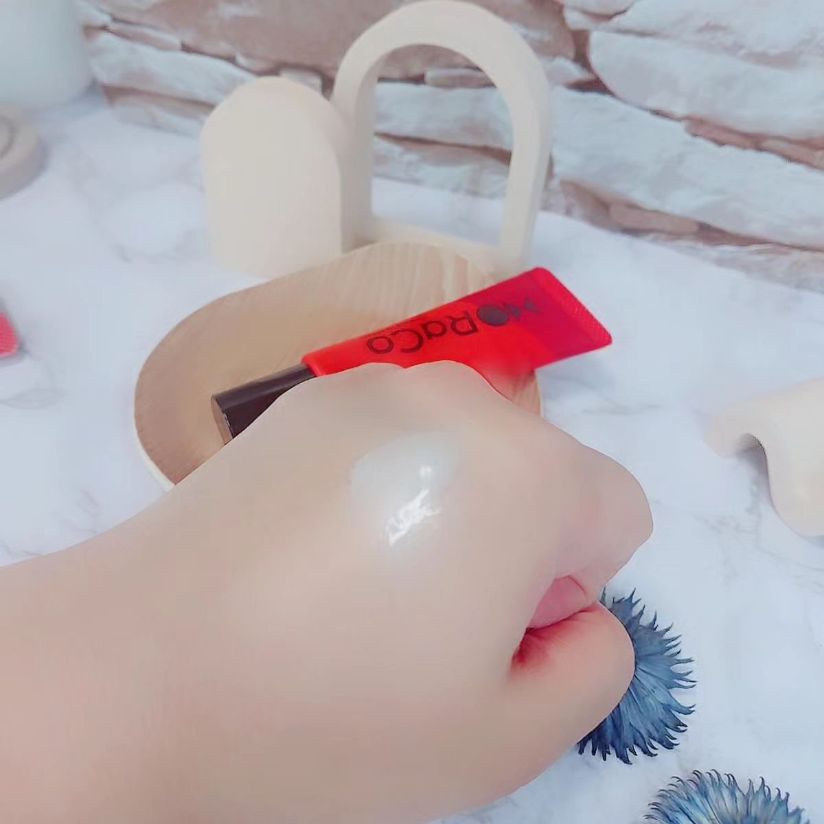 キープスキンベース（乾燥崩れ防止）/RACO /化粧下地を使ったクチコミ（2枚目）