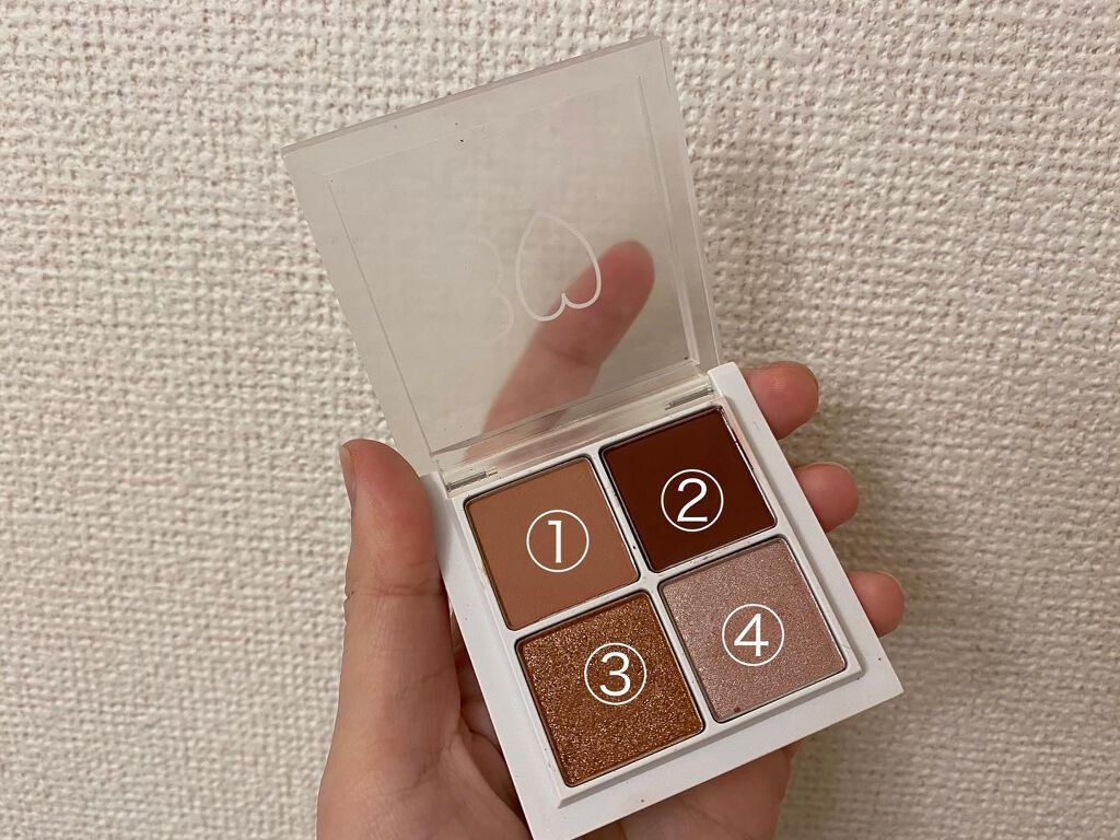 THE アイパレR/b idol/アイシャドウパレットを使ったクチコミ(2枚目)