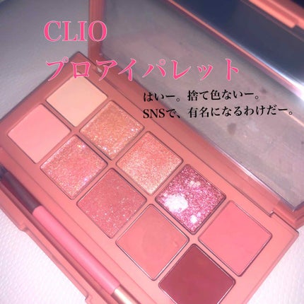 プロ アイ パレット/CLIO/アイシャドウパレットを使ったクチコミ(1枚目)