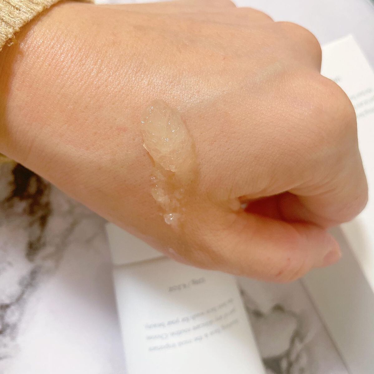 マンナンジェリーハイドロウォッシュ/PLUEST/洗顔料を使ったクチコミ（3枚目）