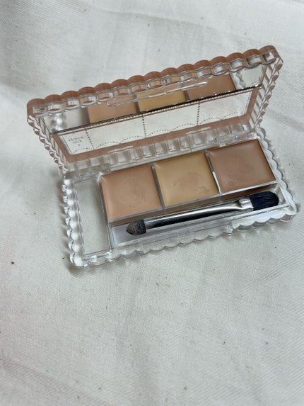 カラーミキシングコンシーラー/キャンメイク/パレットコンシーラーを使ったクチコミ(3枚目)