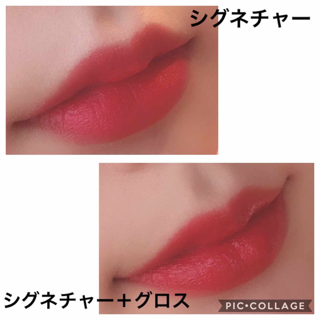 ルージュシグネチャー /ロレアル パリ/リップグロスを使ったクチコミ(2枚目)