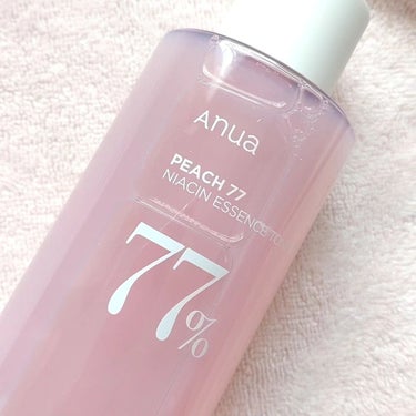 桃77％ナイアシンエッセンストナー 250ml/Anua/化粧水を使ったクチコミ（2枚目）