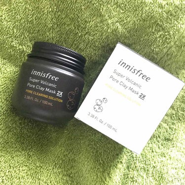 スーパーヴォルカニック　ポア　クレイマスク/innisfree/洗い流すパック・マスクを使ったクチコミ（1枚目）