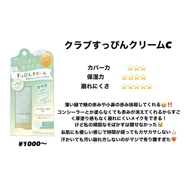 すっぴんクリームC ホワイトフローラルブーケの香り/クラブ/化粧下地を使ったクチコミ（2枚目）