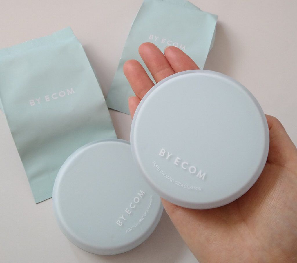 ピュアカーミングシカ クッションファンデーション/BY ECOM/クッションファンデーションを使ったクチコミ（2枚目）