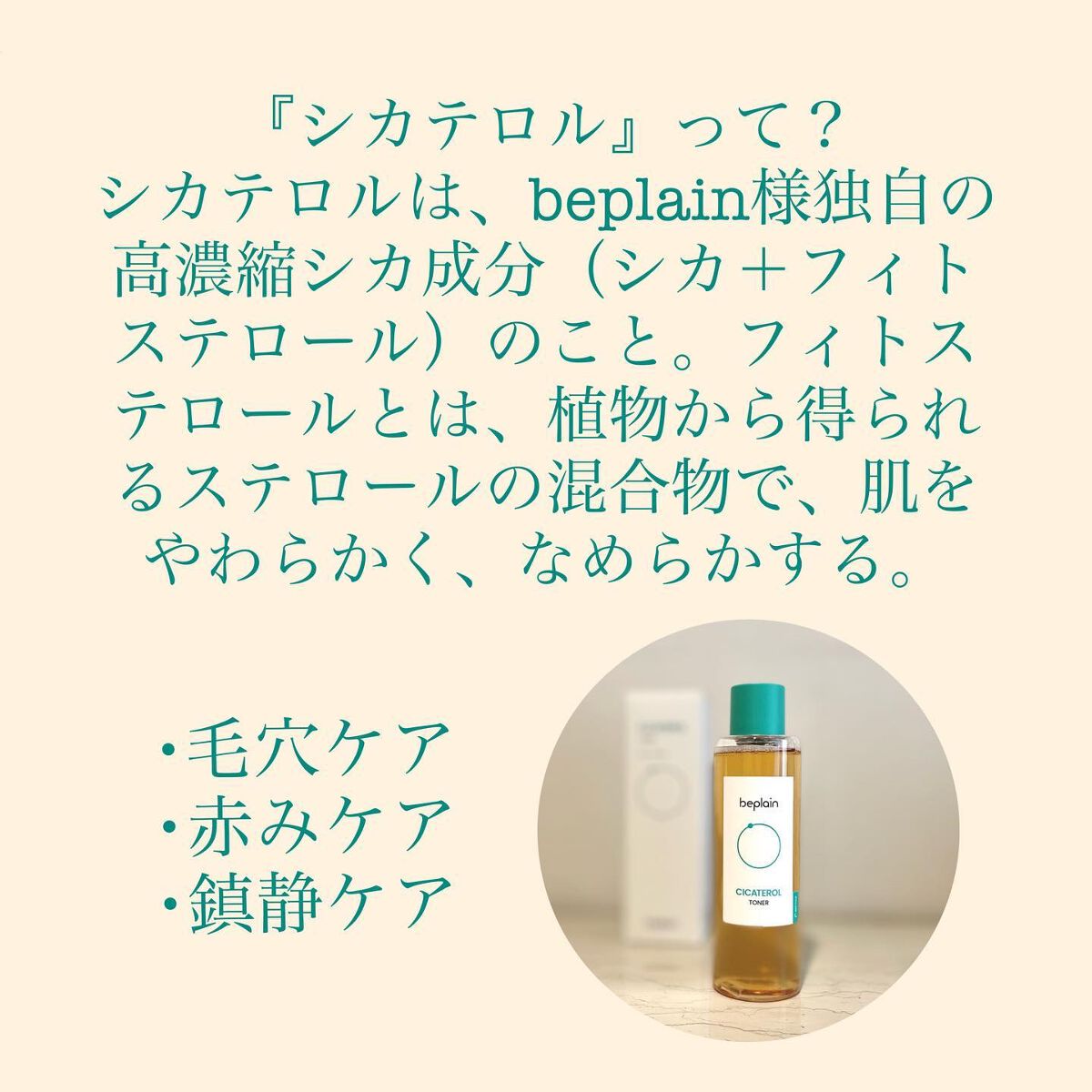 シカテロルトナー/beplain/化粧水を使ったクチコミ(2枚目)